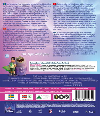 PIXAR KLASSIKKO 29 - ELIO - Blu-ray PIXAR KLASSIKKO 29 - ELIO - Blu-ray